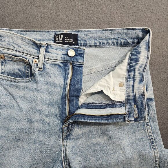GAP Denim Women 6/28 Light Amber High Rise Vintage Slim Jeans - Picture 5 of 12
